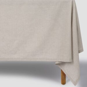 Piglet in Bed Oatmeal Linen Blend Tablecloth
