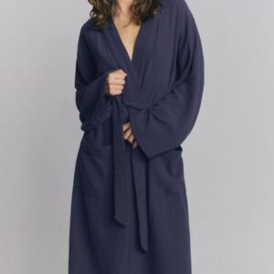 Piglet in Bed Atlantic Cotton Gauze Robe
