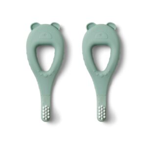 리우드 칫솔 2종 세트 (아기용) - 페퍼민트 | Janelle toothbrush 2-pack - Peppermint