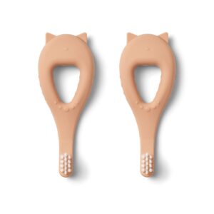 리우드 칫솔 2종 세트 (아기용) - 토스카니 로즈 | Janelle toothbrush 2-pack - Tuscany rose