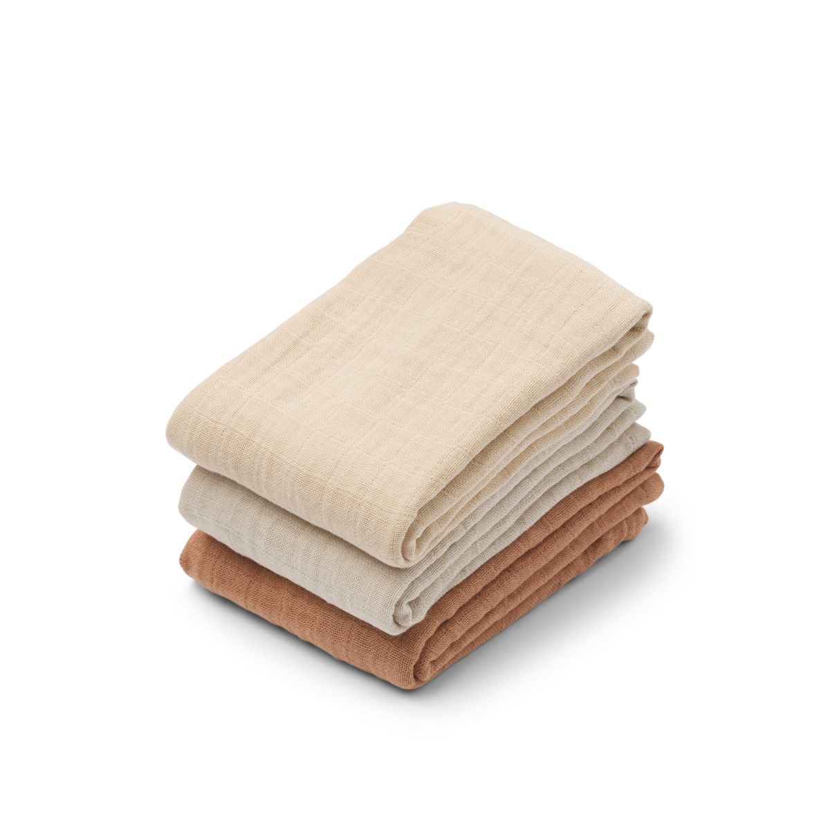 리우드 머슬린 천 3매 세트 - 토스카니 로즈 | Lewis Muslin Cloth 3-pack - Tuscany rose mix