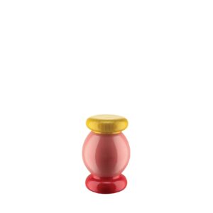 알레시(Alessi)ES18소금 페퍼스파이스 너도밤나무 100주년컬렉션강철 빨강/노랑/검정