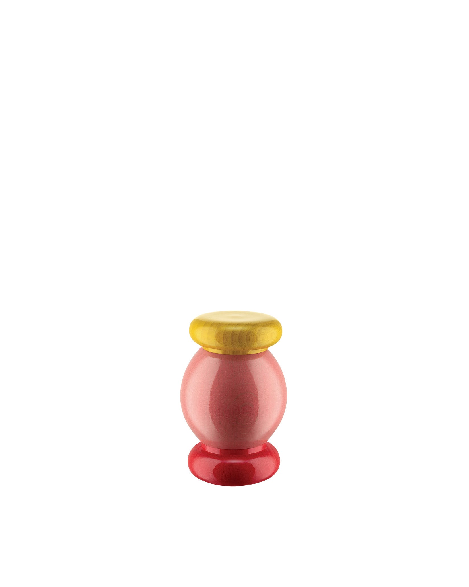 알레시(Alessi)ES18소금 페퍼스파이스 너도밤나무 100주년컬렉션강철 빨강/노랑/검정