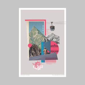 THE LANGUAGE OF GLACIERS - ART PRINT | Imaginary Authors 향수