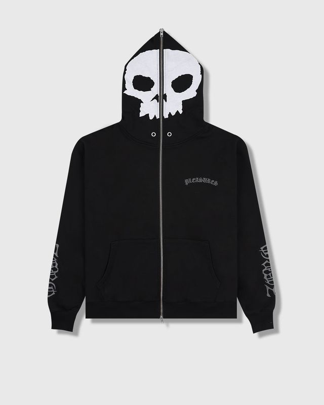 BALACLAVA ZIP HOODIE | Pleasures 후드티