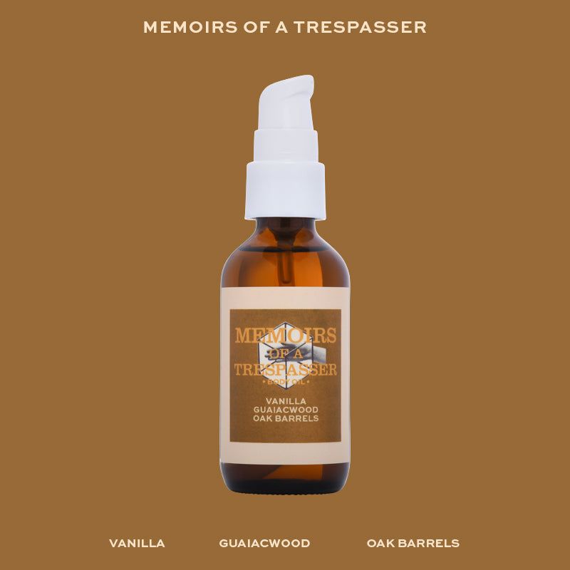 MEMOIRS OF A TRESPASSER - BODY OIL | Imaginary Authors 향수