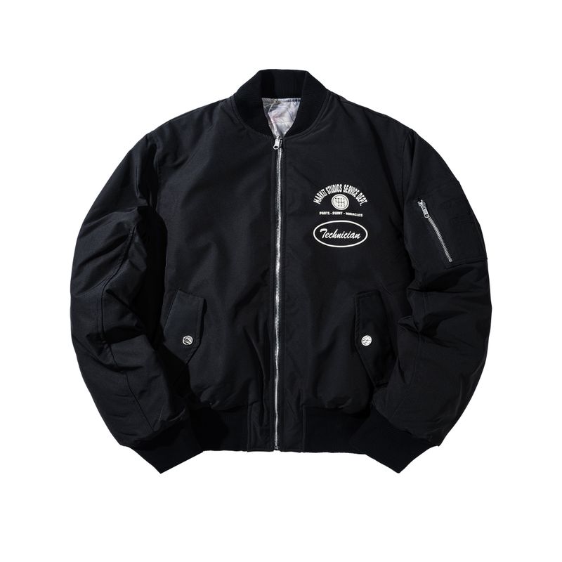 HANDYMAN REVERSIBLE BOMBER JACKET | 마켓스튜디오 아우터