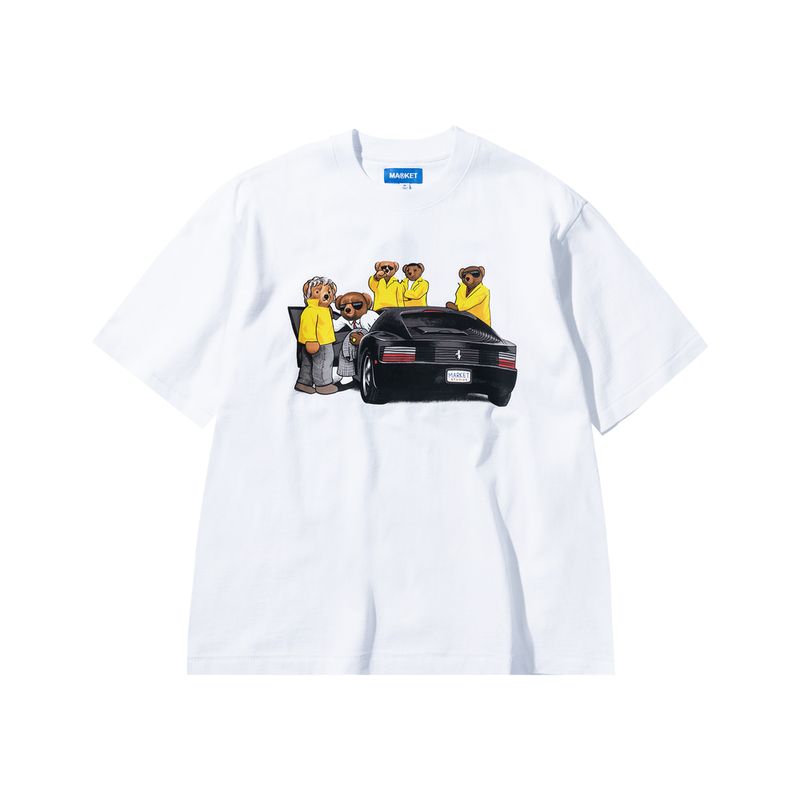 HIGH SECURITY BEAR T-SHIRT | 마켓스튜디오 티셔츠