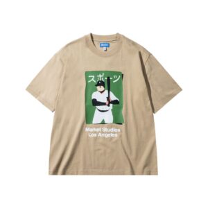 ILLUSTRATED BASEBALL T-SHIRT | 마켓스튜디오 티셔츠