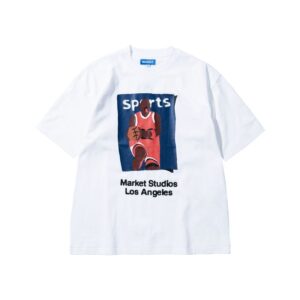 ILLUSTRATED BASKETBALL T-SHIRT | 마켓스튜디오 티셔츠