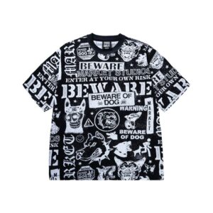 BEWARE ALL OVER T-SHIRT | 마켓스튜디오 티셔츠
