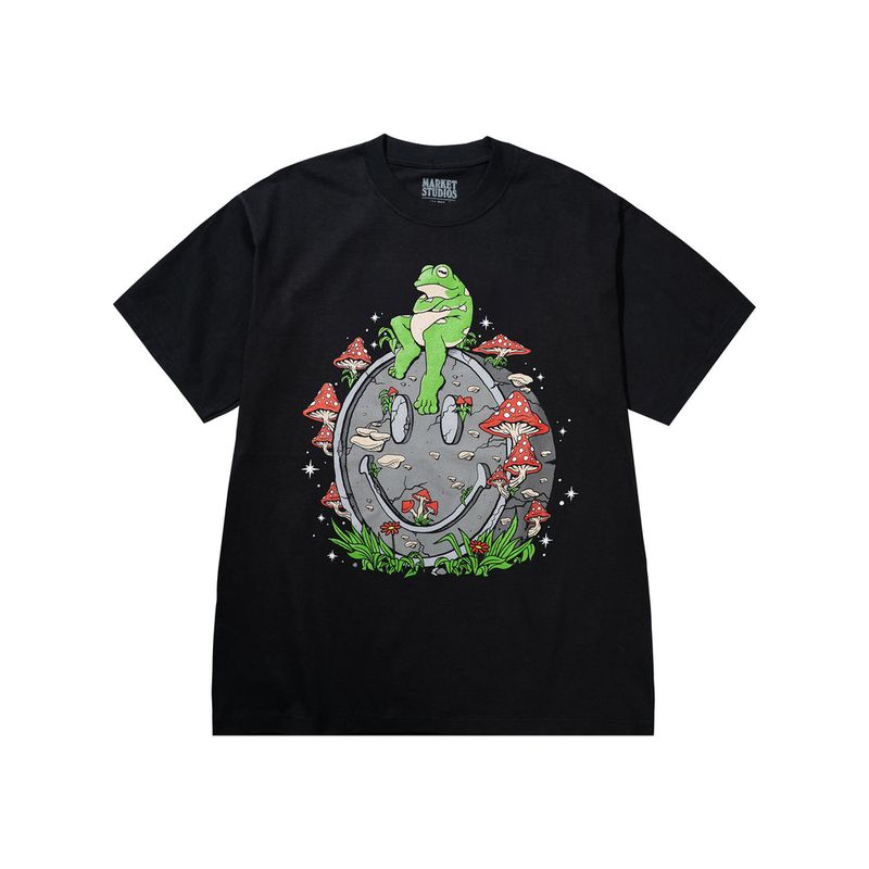 SMILEY ON THE SLAB T-SHIRT | 마켓스튜디오 티셔츠