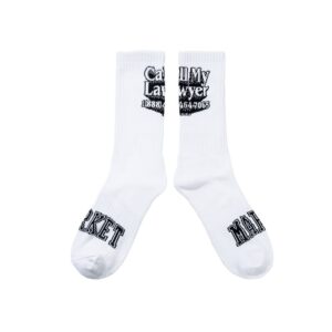 CML CREW SOCKS - WHITE | 마켓스튜디오 양말