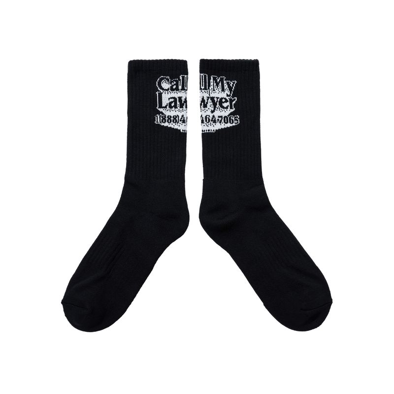 CML CREW SOCKS - BLACK | 마켓스튜디오 양말