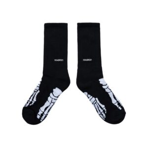 SKELETON CREW SOCKS - BLACK | 마켓스튜디오 양말