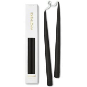 APOTHEKE Hand Dipped Candles - Charcoal