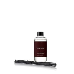 APOTHEKE Charcoal Rouge Reed Diffuser Refill