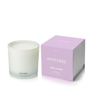 APOTHEKE Hinoki Lavender 3-Wick Candle