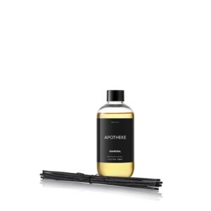 APOTHEKE Charcoal Reed Diffuser Refill