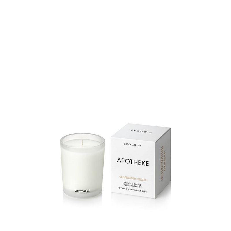 APOTHEKE Cedarwood Ginger Votive Candle
