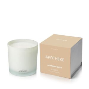 APOTHEKE Cedarwood Ginger 3-Wick Candle