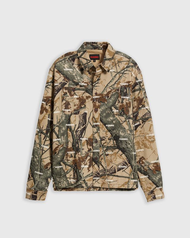 SENSATION HUNTING SHIRT | Pleasures Other