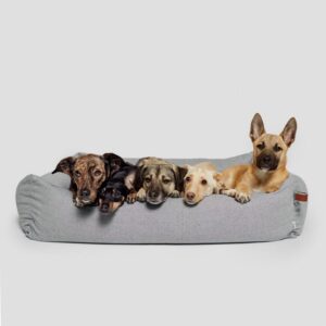 Cloud7 Dog Bed Sleepy Deluxe Tweed Grey