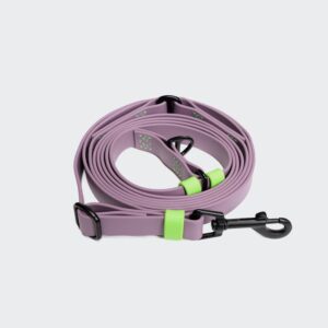 Cloud7 Hands Free Dog Leash BioThane Ipanema Lilac