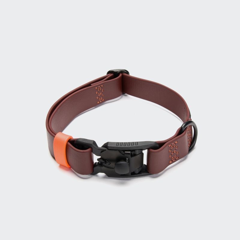 Cloud7 Dog Collar BioThane Ipanema Dark Aubergine