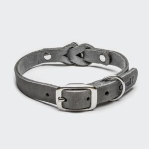 Cloud7 Dog Collar Riverside Park Elephant Silver