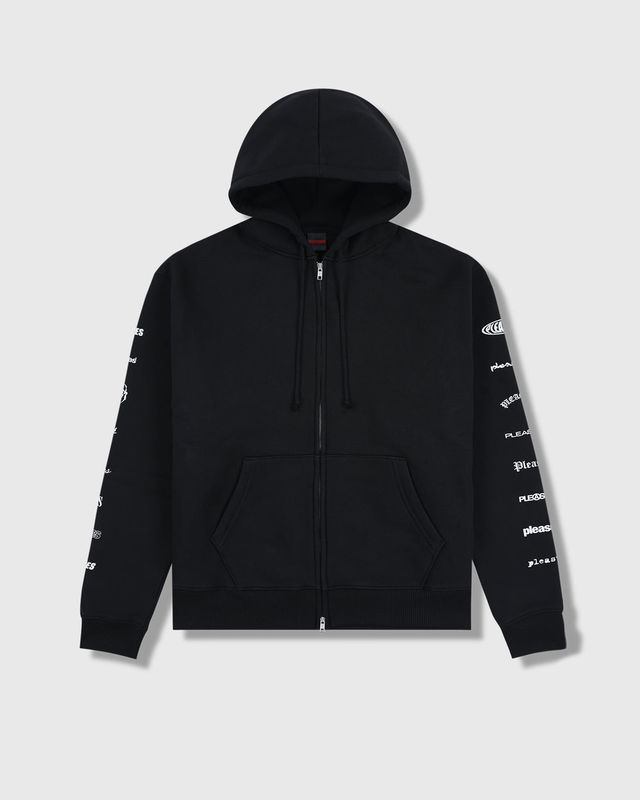 WORDMARK ZIP HOODIE | Pleasures 후드티