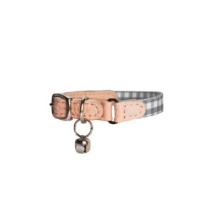 Mungo & Maud Clara Check Cat Collar