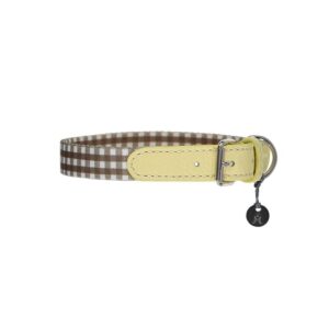 Mungo & Maud Clara Check Dog Collar