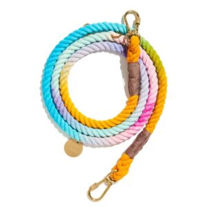 Found My Animal The Noelle Cotton Rope Dog Leash, Adjustable | Found My Animal