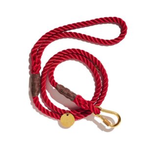 Found My Animal Red Rope Leash, Standard