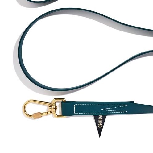 Found My Animal Water Resistant Standard 5ft Leash, Hunter Green | Found My Animal - Image 3