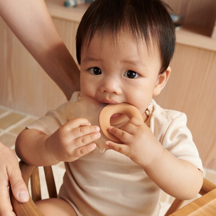 리우드 쿨링 치발기 (냉장보관) - 페일 토스카니 | Rita Elephant Cooling Teether 2-Pack - Pale tuscany / Sandy - Image 2