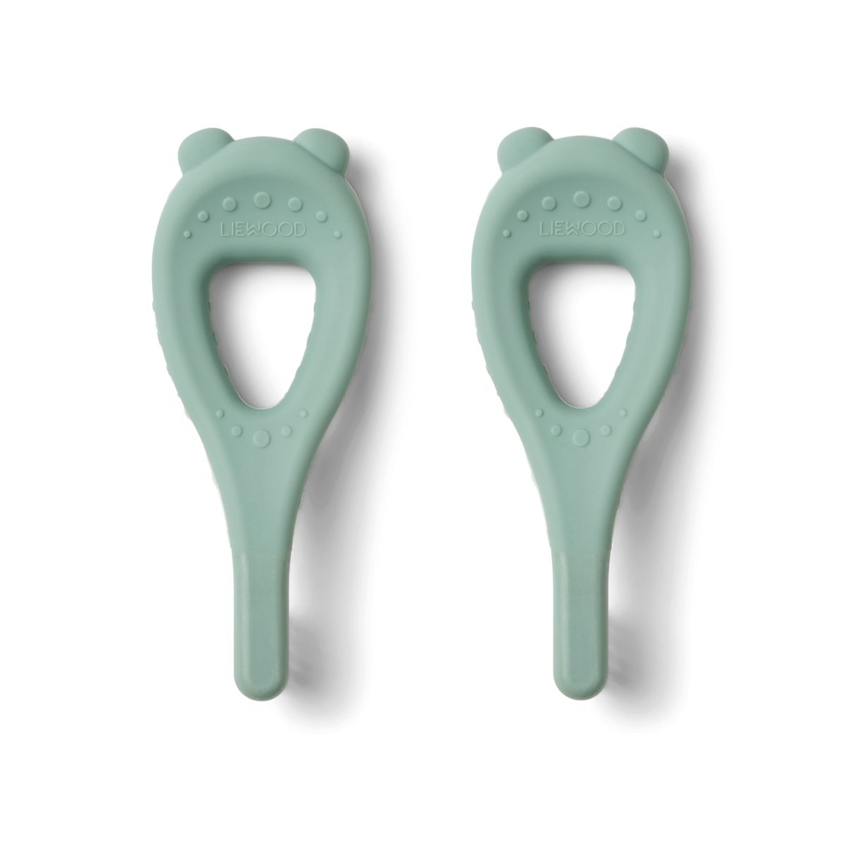 리우드 칫솔 2종 세트 (아기용) - 페퍼민트 | Janelle toothbrush 2-pack - Peppermint - Image 2
