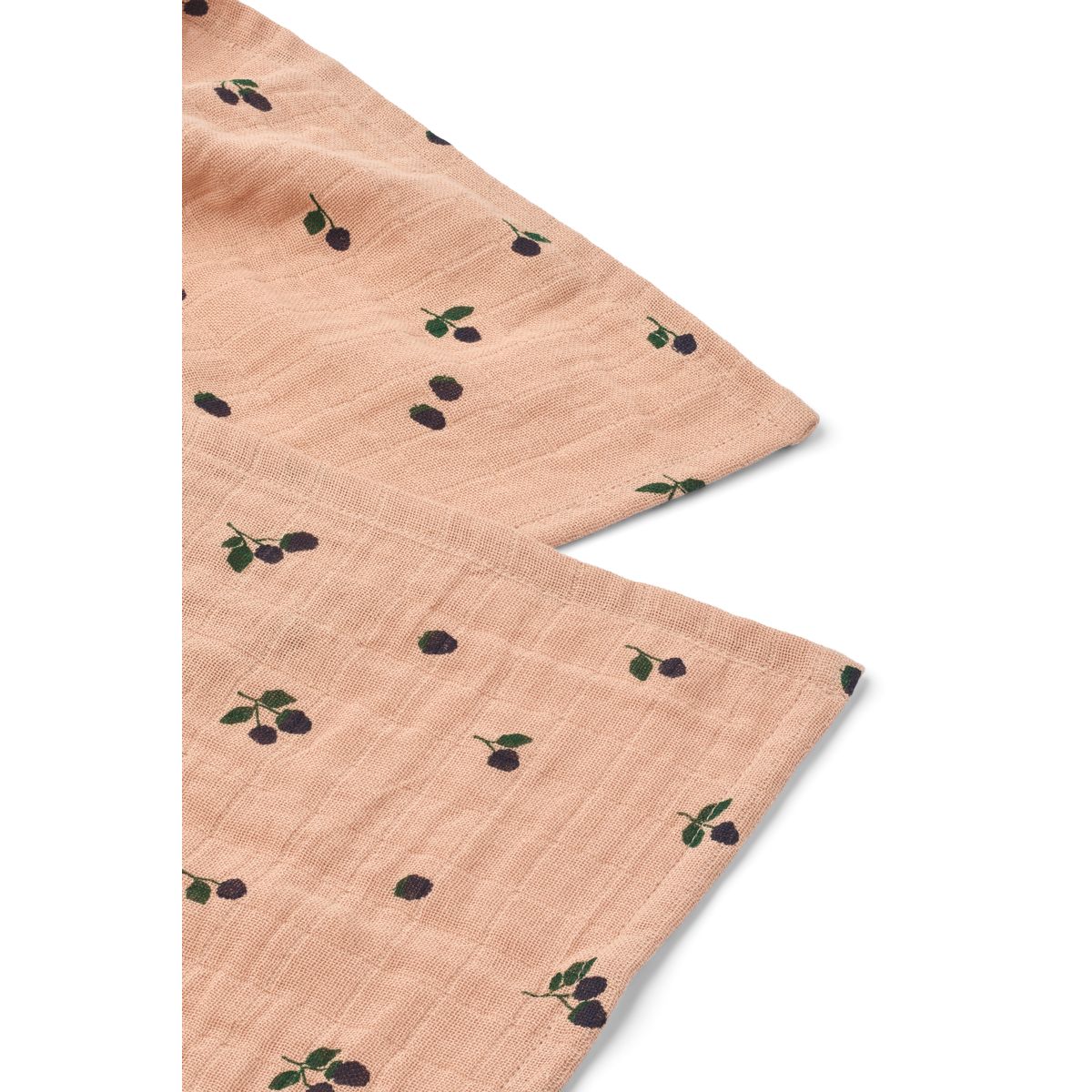 리우드 머슬린 천 2매 세트 - 페일 토스카니 | LEWIS Muslin Cloth 2-Pack - Mini Berry / Pale tuscany - Image 2
