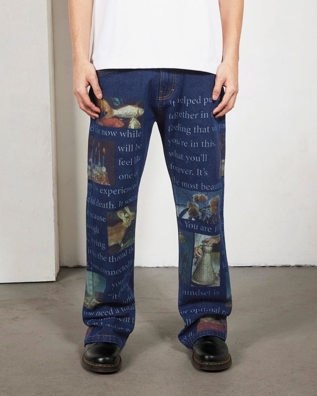 CONNECTION STRAIGHT LEG JEANS | Pleasures Other - Image 2