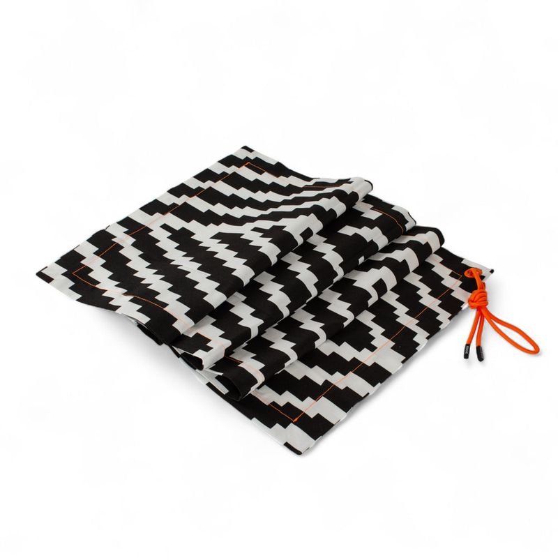 Cotton table runner - Cm 50X150 OPTICAL | Seletti 이탈리아 디자인 - Image 2