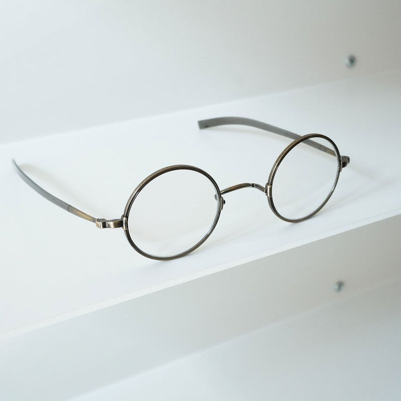 KMN 775MA 42 (AG/BKR) | 카메만넨 일본 핸드메이드 안경 - Image 2
