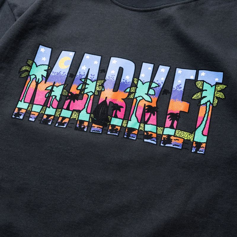 NIGHT IN PARADISE T-SHIRT | 마켓스튜디오 티셔츠 - Image 2