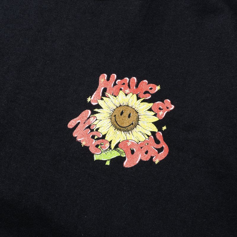 SMILEY SUNFLOWER T-SHIRT | 마켓스튜디오 티셔츠