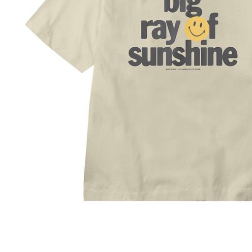 SMILEY SUNSHINE T-SHIRT | 마켓스튜디오 티셔츠 - Image 3