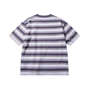 SMILEY LOCKUP STRIPED T-SHIRT | 마켓스튜디오 티셔츠