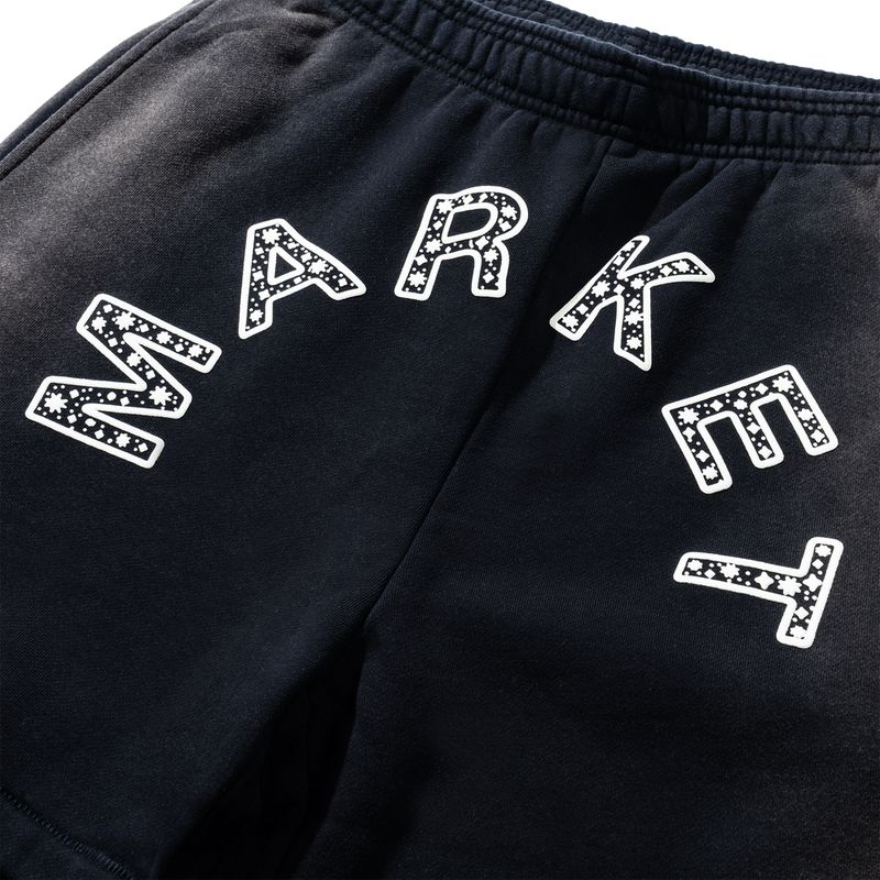 STARRY ARC FLEECE SHORT | 마켓스튜디오 반바지 - Image 2