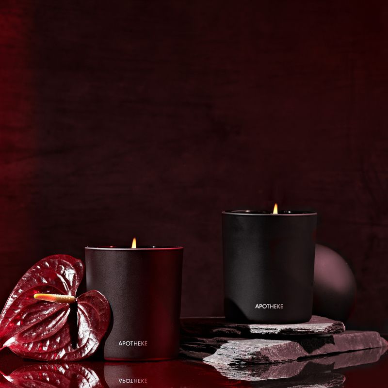 APOTHEKE The Charcoal Fragrance Collection Candle Duo - Image 2