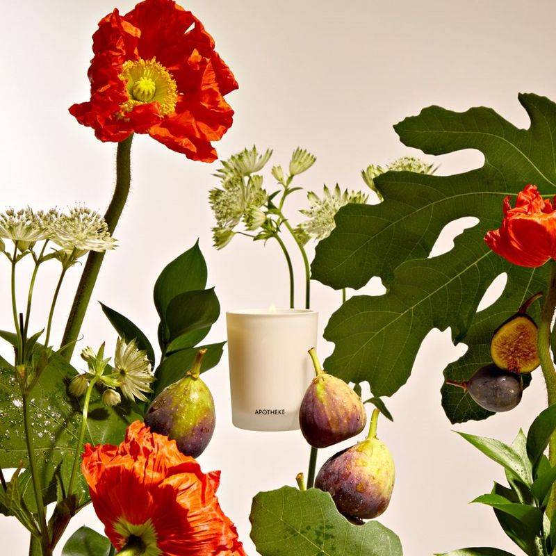 APOTHEKE Fig and Olive Leaf Votive Candle - Image 2