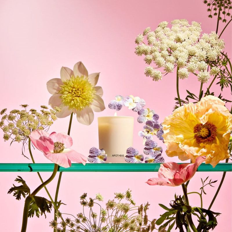 APOTHEKE Elderflower Sugar Votive Candle - Image 2